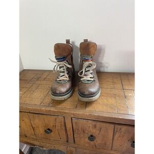 REIKER GERMANY Felicitas Z67 Sz 41 Zipper Leather Fleece Lined